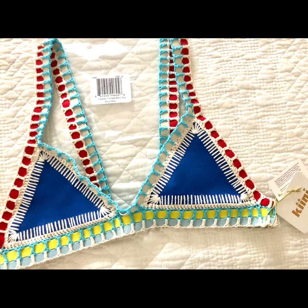 KIINI “Tuesday” Bikini Top.  Brand New w tags;
